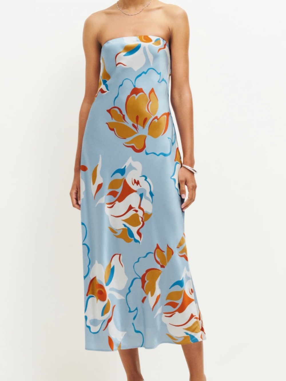Reformation Joana Silk Dress XS